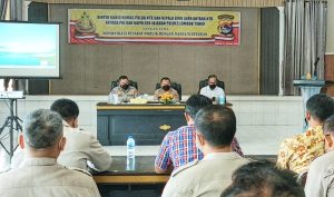 Bidhumas Polda NTB dan Antara Bimtek di Polres Lotim