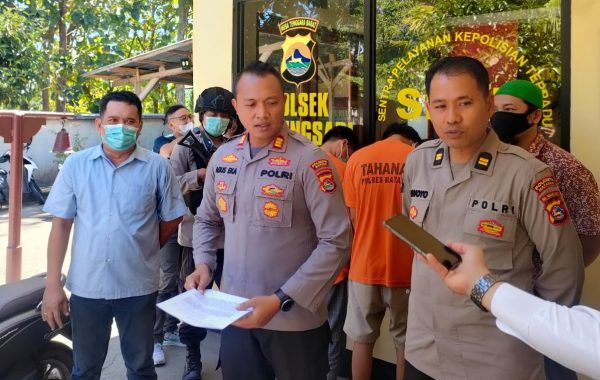 Polsek Gunungsari Amankan Karyawan Pencuri HP di Lombok Barat NTB