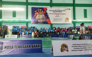 HUT Bhayangkara ke-76, Polda NTB Gelar Kejuaraan Bulutangkis Kapolda Cup NTB 2022