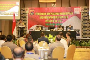 Kapolda NTB Membuka Pembekalan dan Pelatihan PNS Polri Pensiun Siap Bahagia