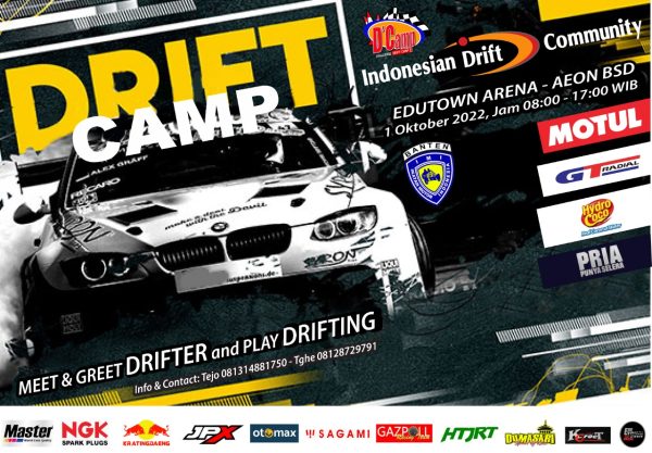 Info Penting, IDC Akan Gelar Drift Camp di Jakarta