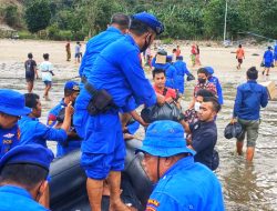 Sehari, Polda NTB Sasar 4 Lokasi Target Pembagian Sembako