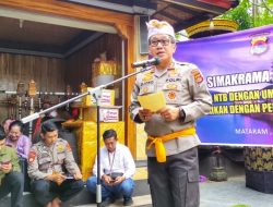 Kapolda NTB: Simakrama dan Pagerwesi Adalah Ungkapan Syukur Kepada Pencipta