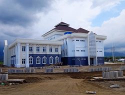 Pembangunan Kantor Bupati KLU Bernilai Puluhan Miliar Itu Hampir Rampung