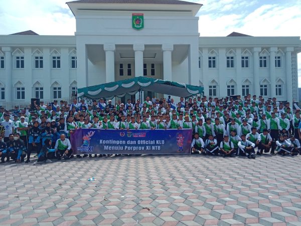 264 Atlet Lombok Utara Berangkat Menuju Porprov XI NTB