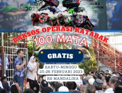 Operasi Katarak Gratis Digelar Pemprov Menuju WSBK 2023 Mandalika