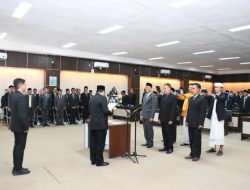 Bupati KLU Lantik dan Ambil Sumpah Sejumlah Pejabat di Lombok Utara