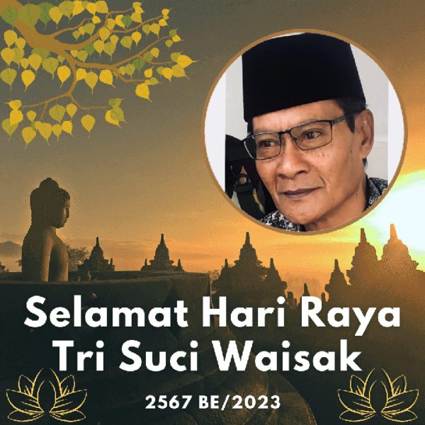Bacaleg PDIP Lombok Utara Nasahar Ucapkan Selamat Hari Raya Waisak