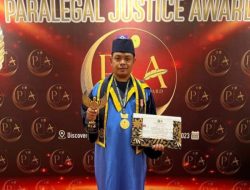 Kades Tanjung Raih Paralegal Academy dan Justice Award 2023