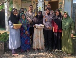 Kapolres Lombok Barat AKBP Bagus Nyoman Gede Junaedi: Program Jumat Berkah Polsek Kediri Bantu Tekan Angka Stunting