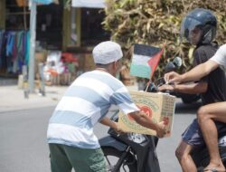Warga Pemenang Lombok Utara Gelar Penggalangan Dana Untuk Palestina