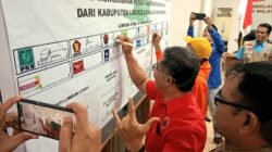 Dandim 1606 Mataram Gelar Deklarasi Pemilu Damai di Lombok Utara
