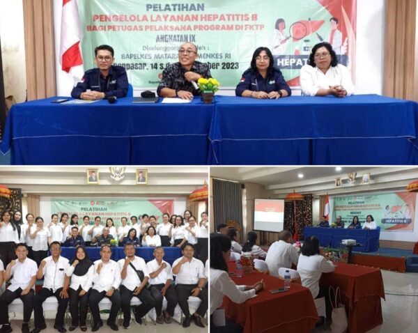 Bapelkes Mataram Gelar Pelatihan Hepatitis B 8 dan 9 di Bali