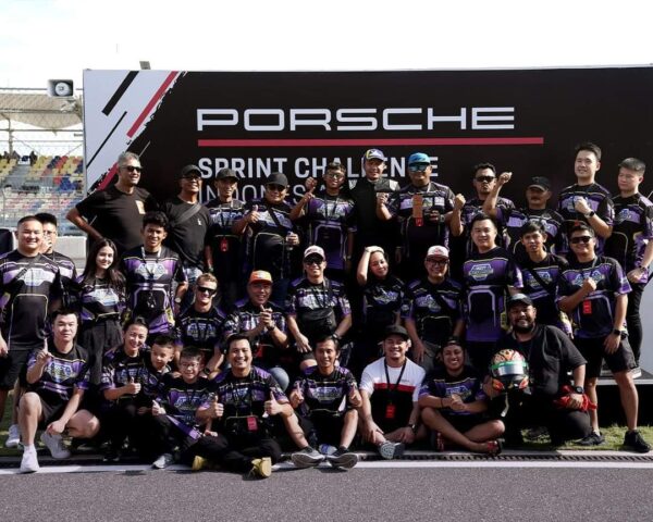 Rio SB Rajai Podium Porsche Sprint Challenge Indonesia di Sirkuit Mandalika