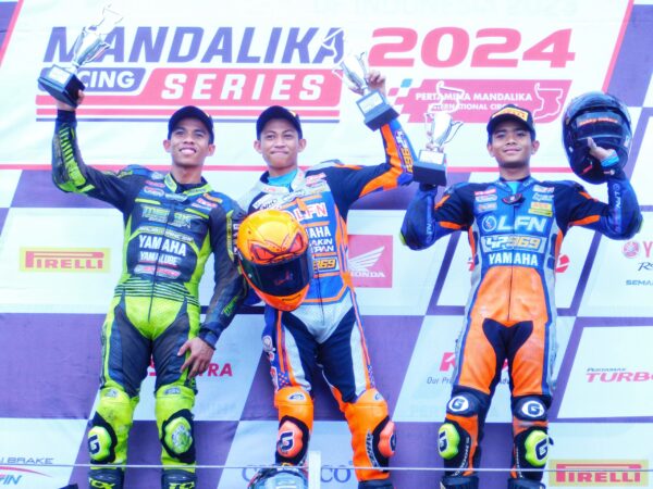 Duo LFN HP969 Racing Team Kembali Kuasai Race 2 UB150 Mandalika Racing Series 2024