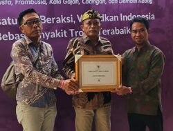 Bupati Loteng Terima Penghargaan Dari Kemenkes RI