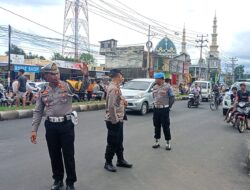 Satlantas Polres Lombok Utara Siapkan Pengamanan Ketat Pawai Ogoh-Ogoh Tahun Baru Saka 1946