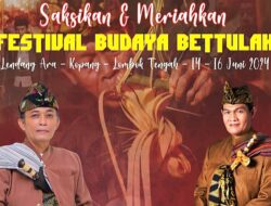 Festival Budaya Bettulak di Desa Lendang Ara Bakal Dimeriahkan Berbagai Lomba