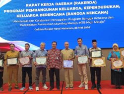 DP3AP2KB Loteng Raih Dua Penghargaan Dari Pemprov NTB