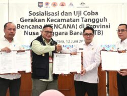 Pemenang Jadi Pilot Project Gerakan Kecamatan Tangguh Bencana di NTB