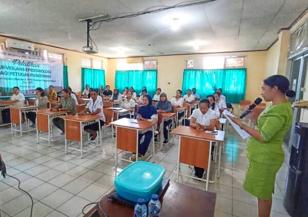 Pelatihan Surveilans Epidemiologi di NTT Diikuti Puluhan Nakes Dari 8 Kabupaten/Kota