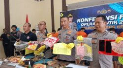 Ops Antik Rinjani 2024, Polres Lombok Utara Ungkap 9 Kasus Narkoba Tahan 14 Tersangka