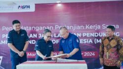 Jelang MotoGP 2024 IAS dan ITDC Tandatangani Kontrak Payung