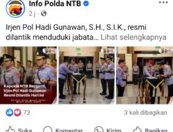 Sumber Berita Pergantian Kapolda NTB 2024