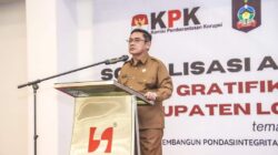 Pjs. Bupati Buka Sosialisasi Anti Korupsi Dan Anti Gratifikasi