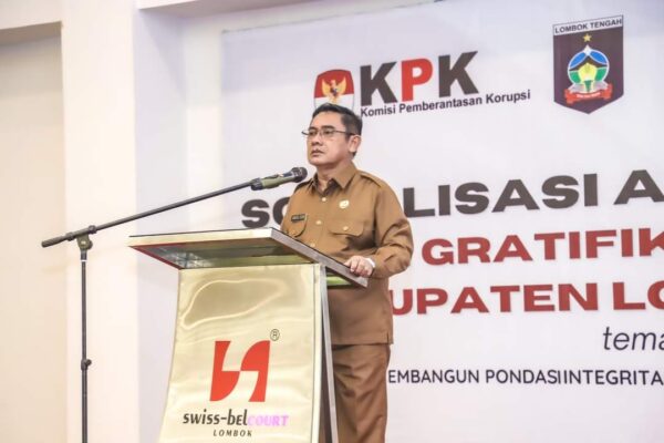 Pjs. Bupati Buka Sosialisasi Anti Korupsi Dan Anti Gratifikasi