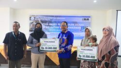 Kepala Dislutkan NTB Muslim saat di acara Fasilitasi Akses Pembiayaan Usaha Sektor Kelautan dan Perikanan