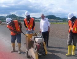Pemotongan Aspal Sirkuit Mandalika Menuju Homologasi FIA Grade 3