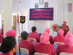 Terjadi Pergantian Pengurus di Tubuh Bhayangkari Cabang Lombok Utara