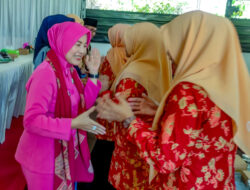 Sinergi Perempuan Lombok Utara: Ketua Bhayangkari Hadiri Halal Bihalal DWP KLU