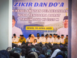 Lebih 10 Ribu Jemaah Iringi Doa Bersama Jelang Haji Oleh Kemenag NTB