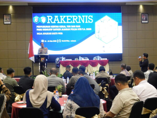 Polda NTB Gelar Rakernis Penyusunan Anggaran 2026, Total 1,86 Triliun