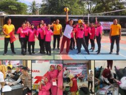 Semarak Hari Bhayangkara ke-76 di Polres Lombok Utara