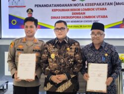 Membangun Masa Depan: Polres KLU dan Dikbudpora Wujudkan Sekolah Aman Berkarakter