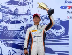 Penasarannya Terbayar, Pembalap Jepang Kazuhisa Podium Dua di Sirkuit Mandalika