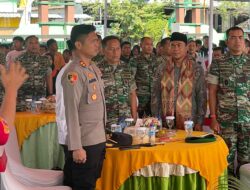 Solidkan Sinergitas, Kapolres Lombok Utara Hadiri Peresmian Koramil Kayangan