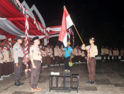 Kuatkan Komitmen Kebangsaan, Kwarcab Kota Mataram Laksanakan Upacara Ulang Janji