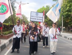 SDN 33 Mataram Meriahkan Parade Pendidikan FMS Dinas Pendidikan Kota Mataram