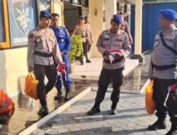 Ditpolairud Polda NTB Salurkan Bantuan dari Hasil Sedekah Anggota