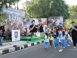 Kick-Off MotoGP 2025 Di Depan Kantor Diskominfotik NTB, Car Free Day Jadi Lebih Berwarana