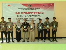 MASKI dan LSP Kadaster Indonesia Bekerjasama Gelar Uji Kompetensi Bidang Kadastral
