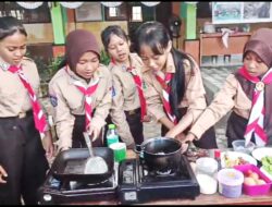 Sambut Jambore Cabang, Kwarran Mataram Gelar Kemah Aksi Tingkat Gugus