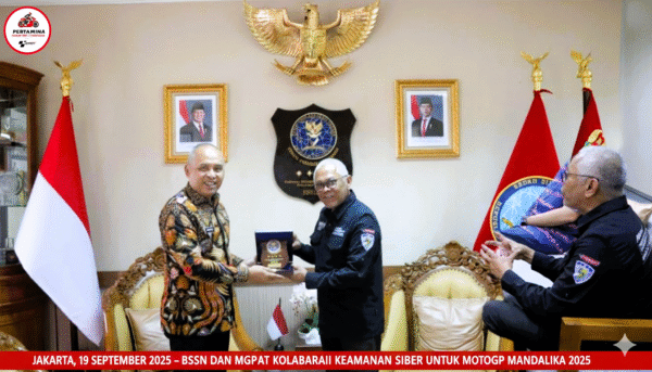 BSSN dan MGPA Perkuat Kolaborasi Keamanan Siber untuk MotoGP Mandalika 2025
