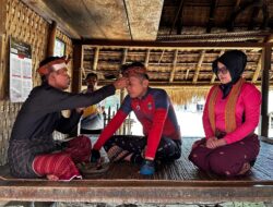 Menyembeq Sambut Kapolres dan Ketua Bhayangkari Lotara di Senaru, Jembatan Budaya dan Keamanan