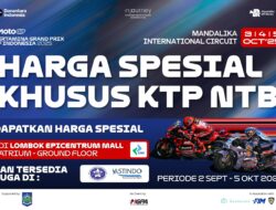 Harga Tiket MotoGP Mandalika 2025 Khusus Pemilik KTP NTB