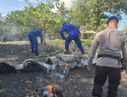 Berih-Bersih Sedunia, Polairud Lombok Utara Gelar Kegiatan Luarbiasa
